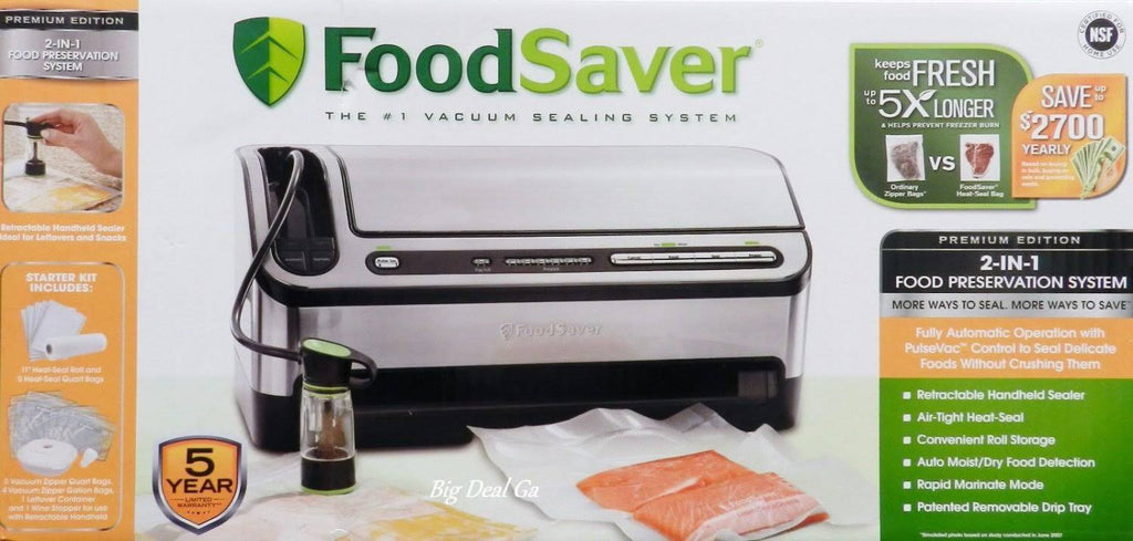 Foodsaver 4980 2-in-1 Vacuum Sealing System O46711