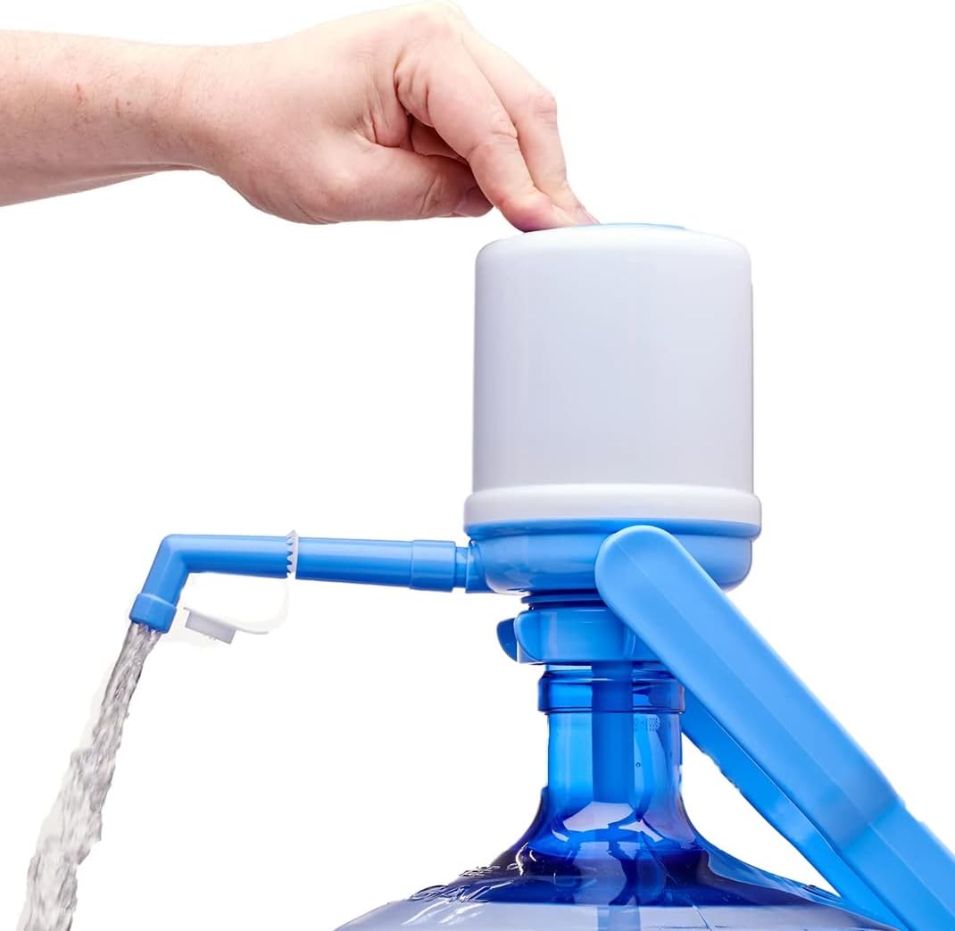 Primo Portable Bottle Pump Water Dispenser for 3 or 5 Gallon Jugs P47760