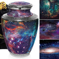 Cosmic Galaxy Keepsake Urns for Human Ashes with Velvet Gift Box for Cremation Keepsakes for Ashes - Small Cremation Urn and Small Decorative Urn