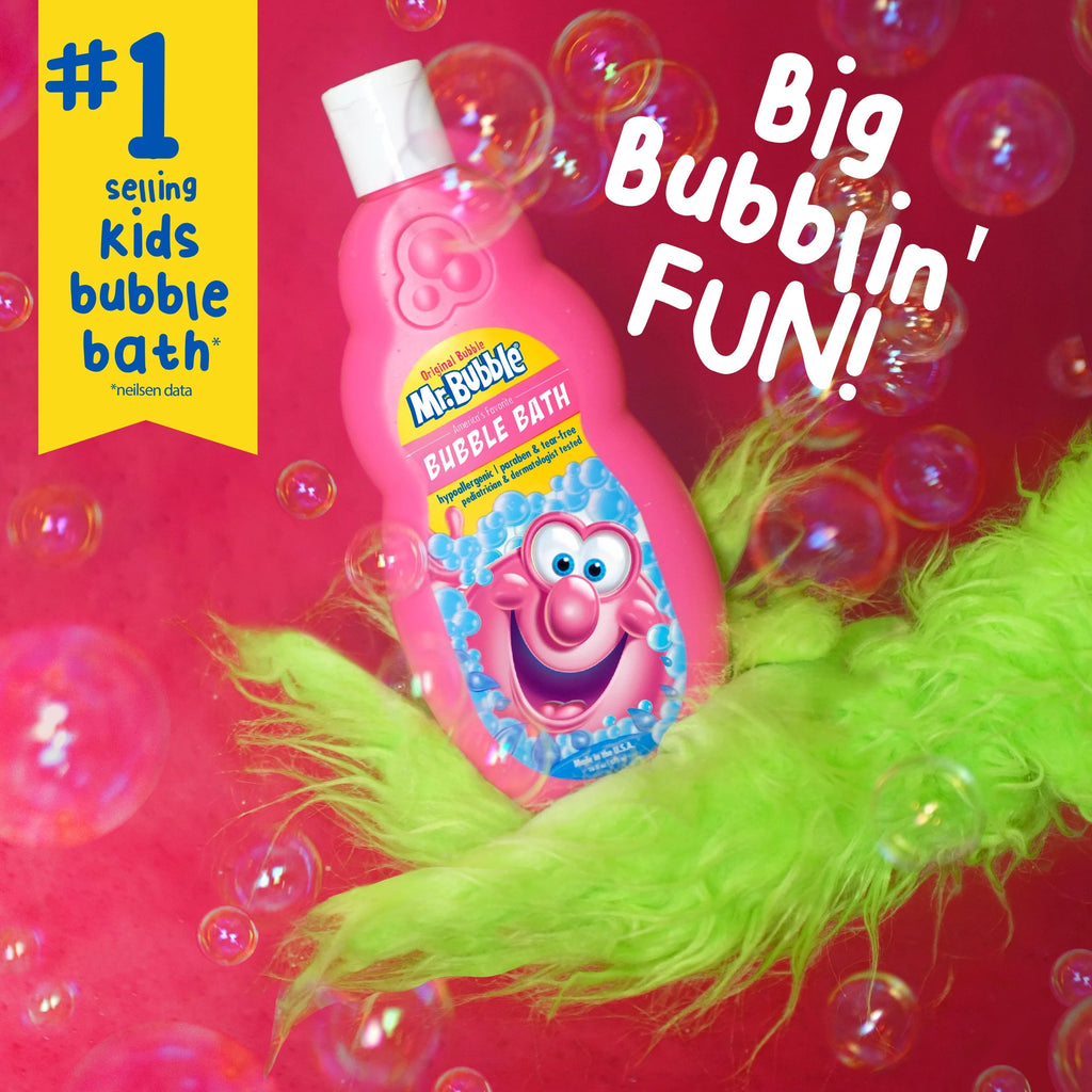 Mr. Bubble Original Bubble Bath, Bubblegum Scent, 16 fl oz G4413