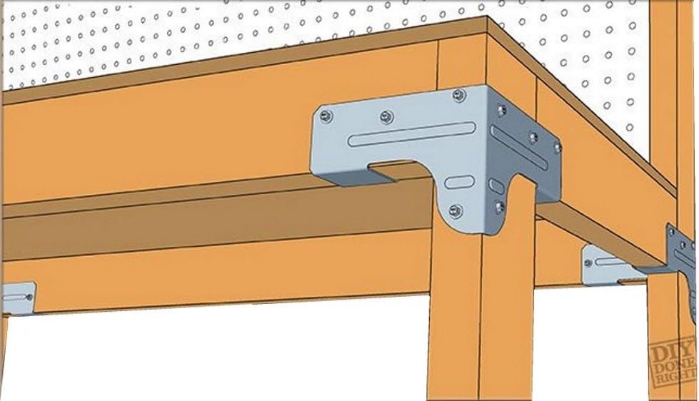 Simpson Strong-Tie WBSK Workbench and Shelving Hardware Kit K7231