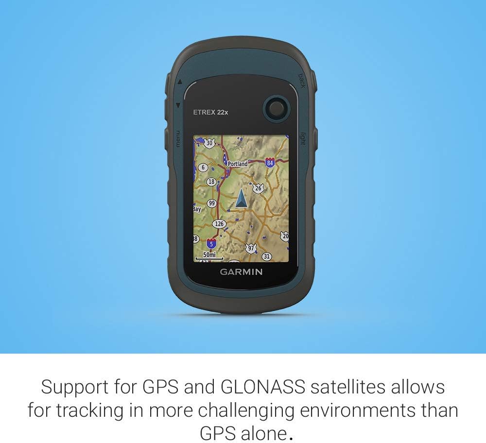 Garmin eTrex 22x Rugged Handheld GPS Navigator (Renewed) V8007