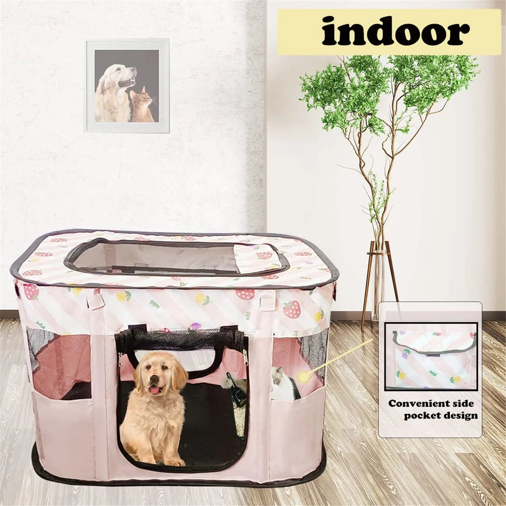 Cat Tent Outdoor Pet Enclosure with Carry Bag C9569