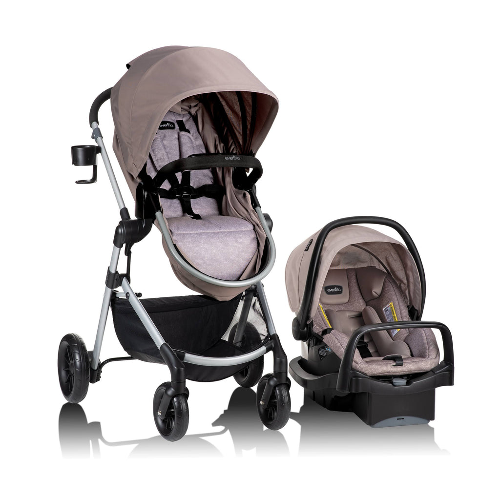 Evenflo Pivot Modular Travel System with SafeMax Infant Car Seat F448550