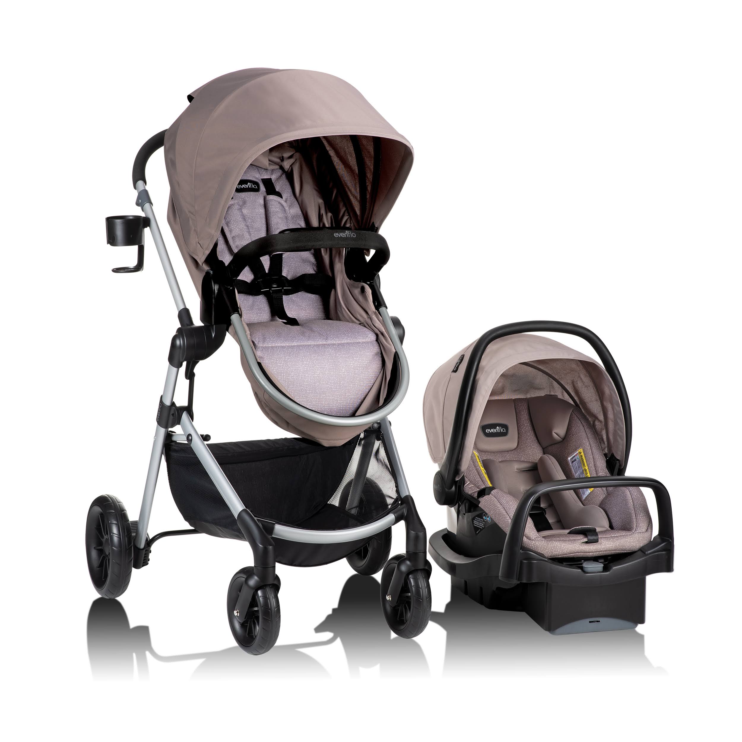 Evenflo Pivot Modular Travel System with SafeMax Infant Car Seat F448550