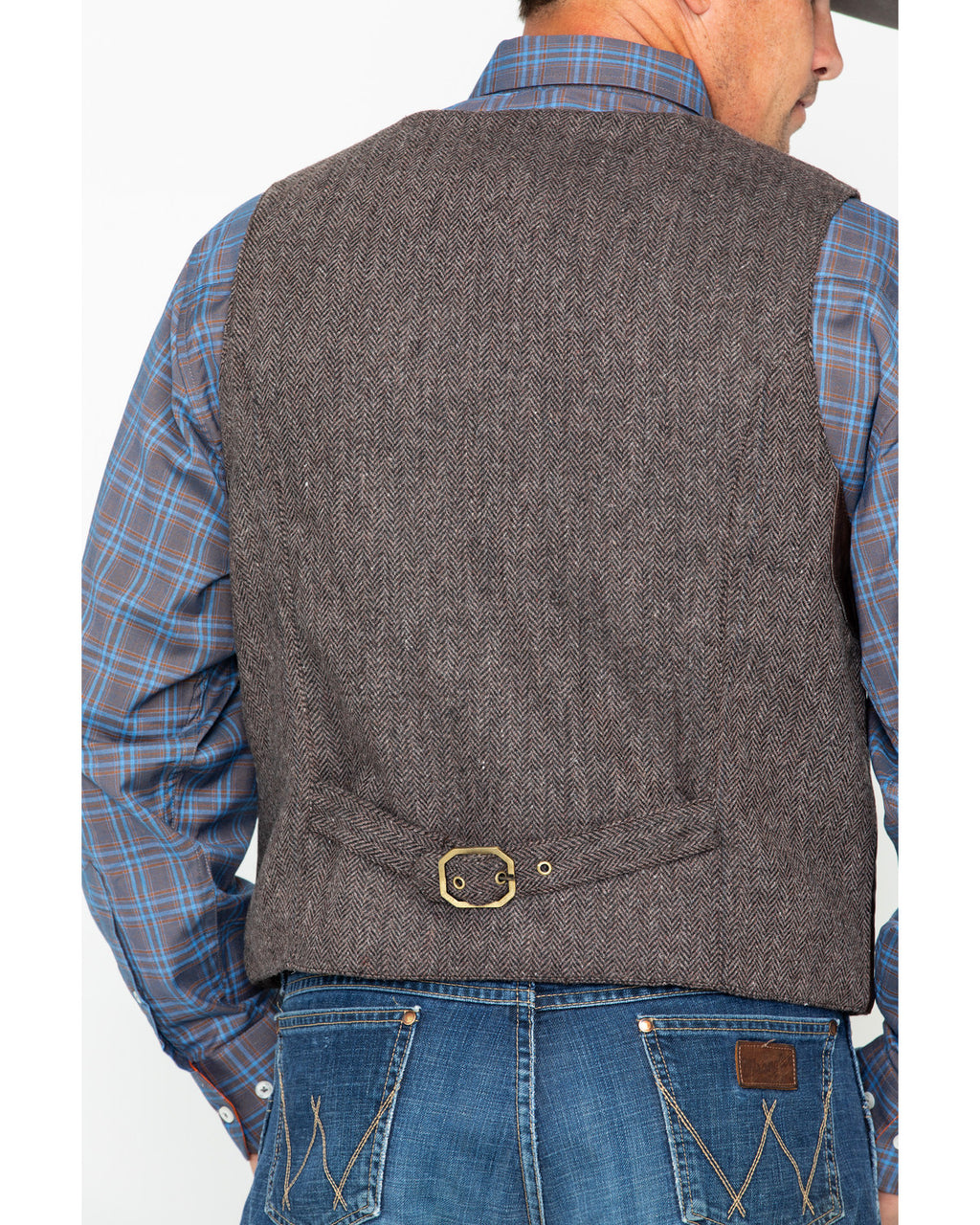 Outback Trading Co Men's Wynard Button Pocket Vest Brown Large H2643