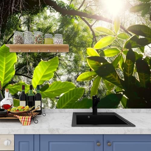 3D Wallpaper Sunshine Travelling Forest Nature Kirkland Self Adhesive Wall Mural Decor Sticker A195