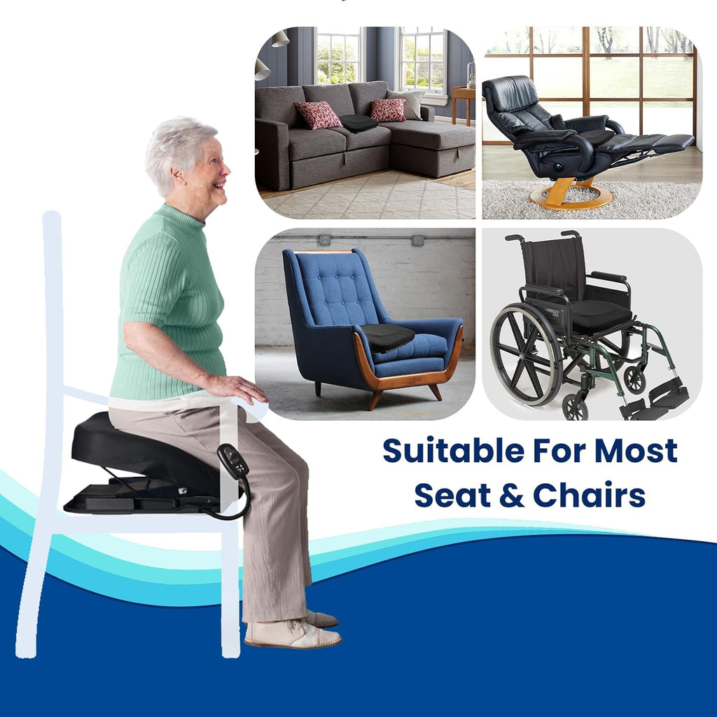Electric Lift Cushion for Elderly, Chair Assist for Seniors, 300lbs S768206