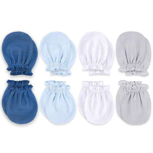 KiddyCare Hand Mittens No Scratch for Newborn Baby Boy/girl - Infant Gloves Mitts for 0-6 Months - Preemie Mittens for Babies