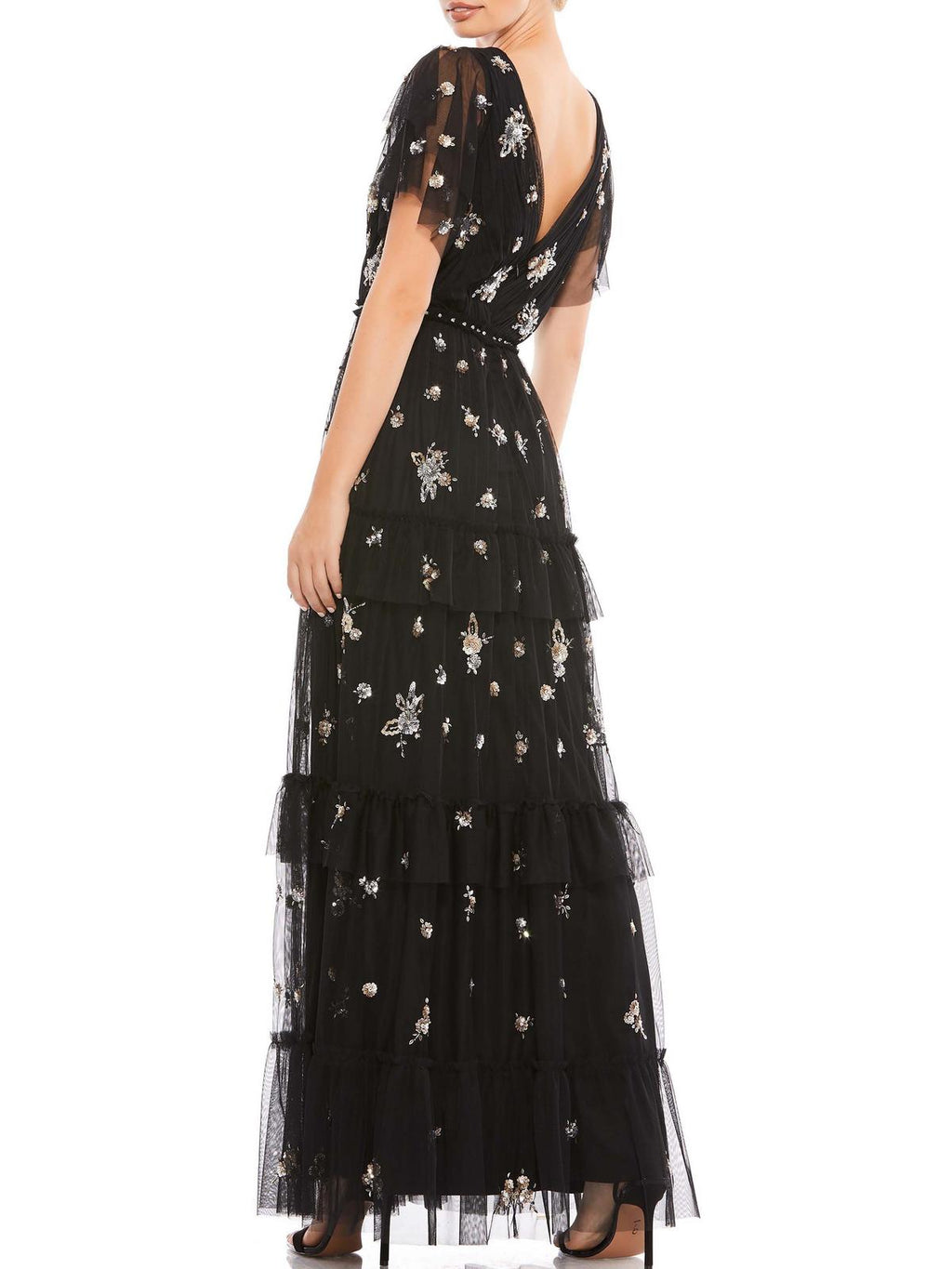 Mac Duggal Women's Sequined Long Evening Dress C474344