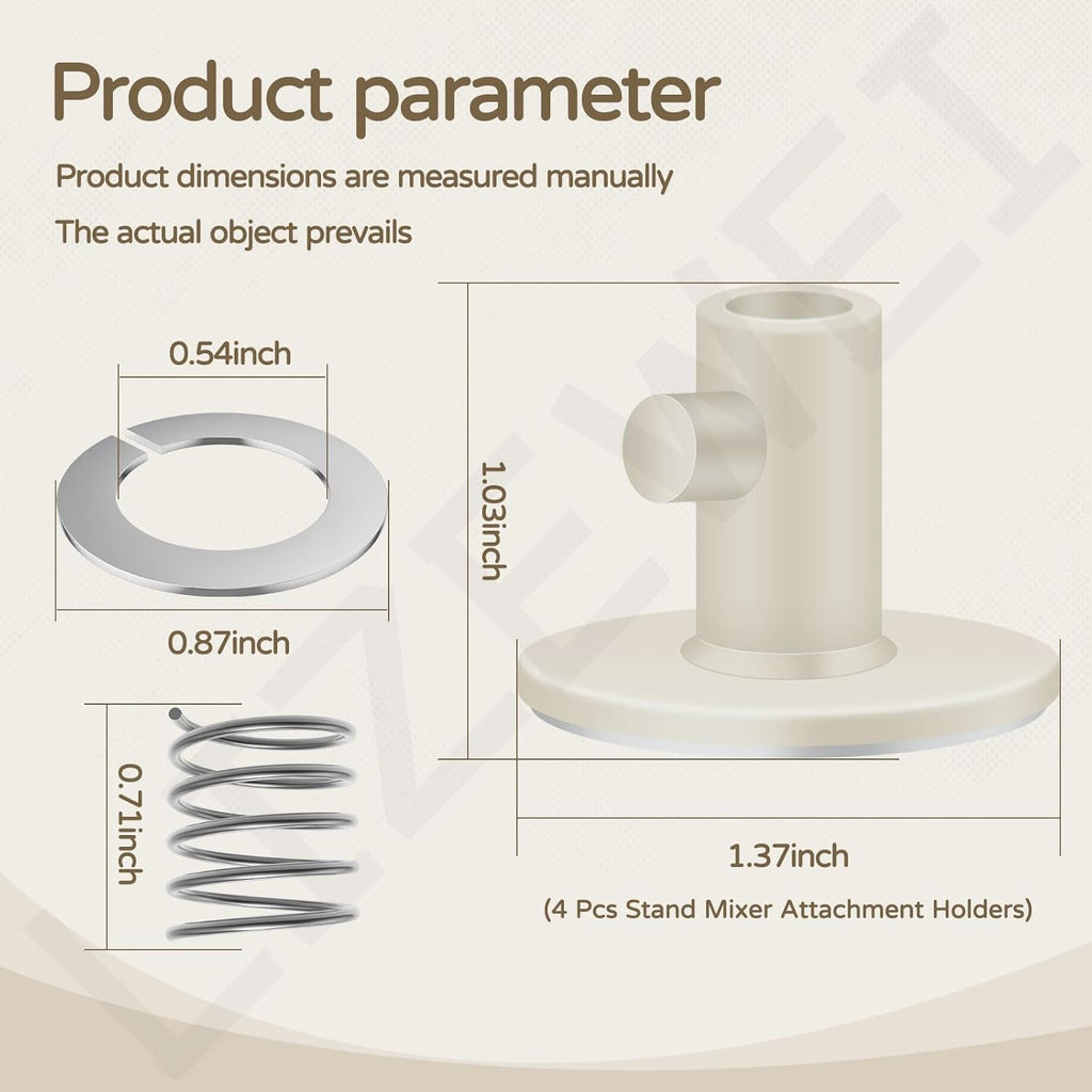 KitchenAid Tilt-head & Bowl-lift Mixer Spring and Washer 2 Pack S1909
