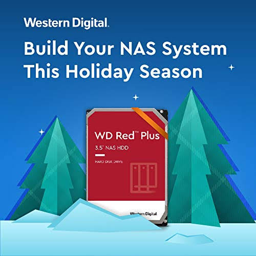 WD Red Plus NAS 10 TB Internal HDD - WD101EFAX - SATA 6Gb/s Q533055