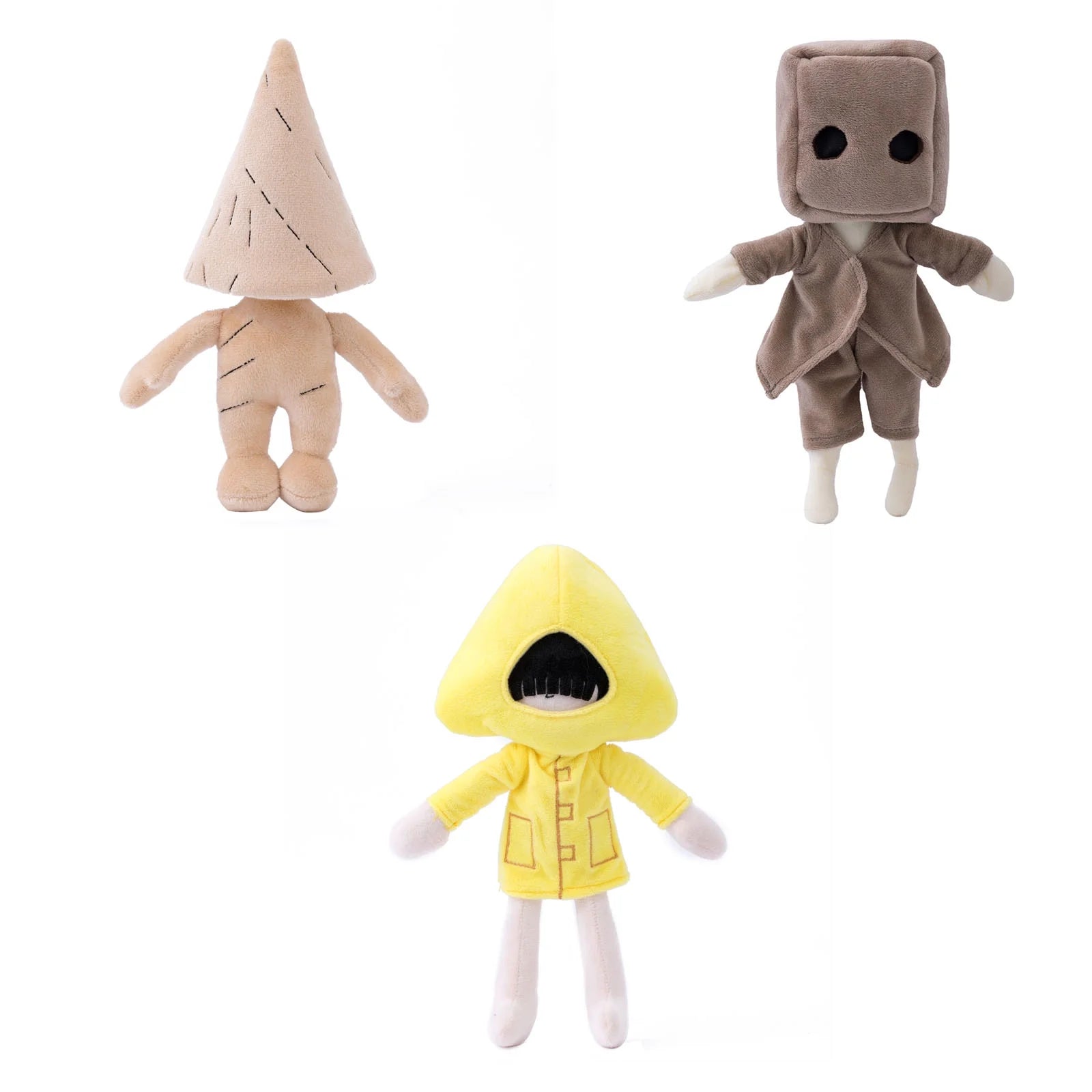 Little Nightmares 2 Plush Toy 12inch Six Mono Nomes Mushroom Man Stuffed Doll S8564