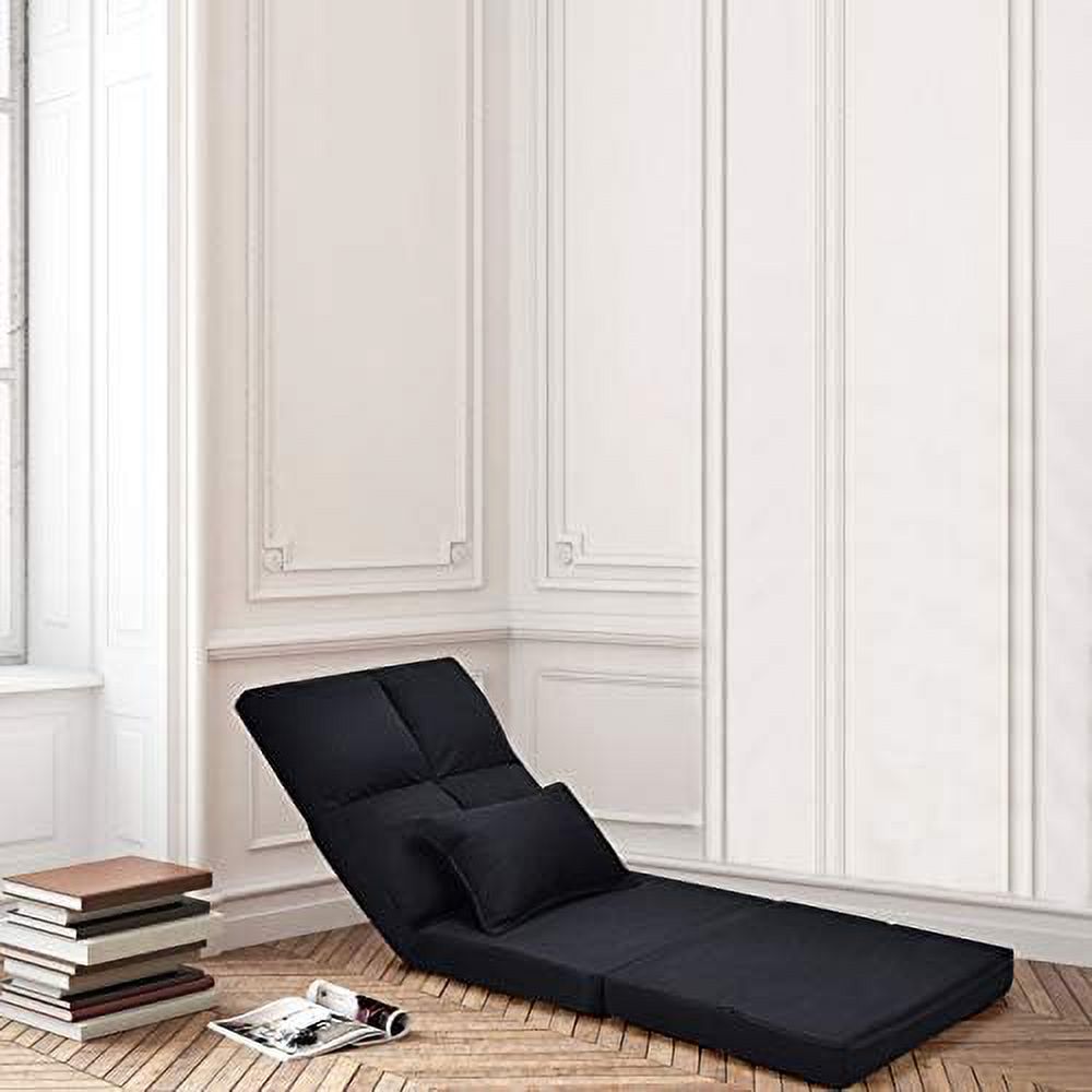 GEROBOOM Folding Sofa Bed with Pillow, Convertible Sleeper Chair for Adults E75308