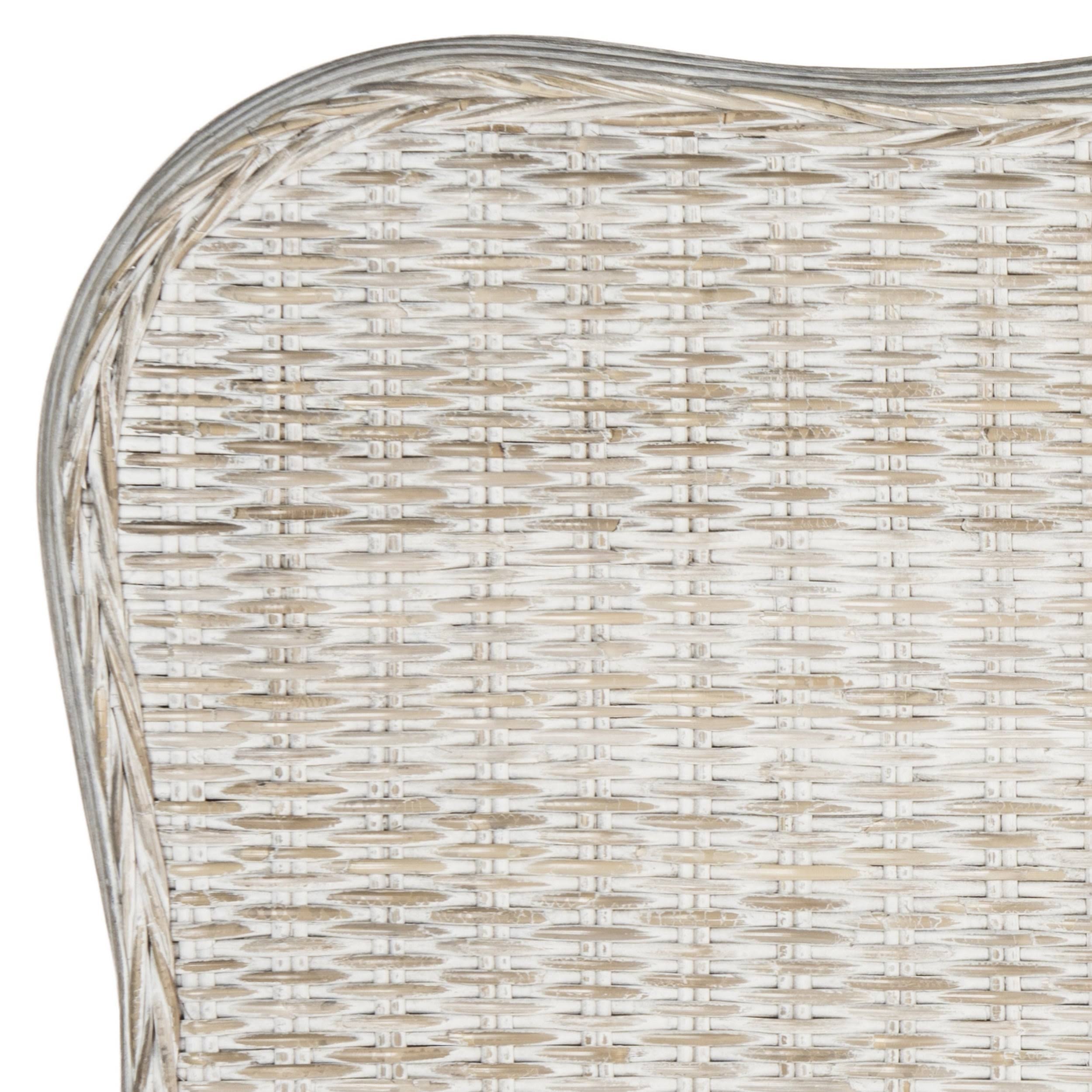 Safavieh Imelda White Washed Headboard Full D4334
