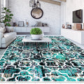Area Rugs 5x7 Washable Rug for Living Room,Non-Slip Non-Shedding Ultra-Soft Floor Carpet for Home,Office, Dining Room,Bedroom (Style A)