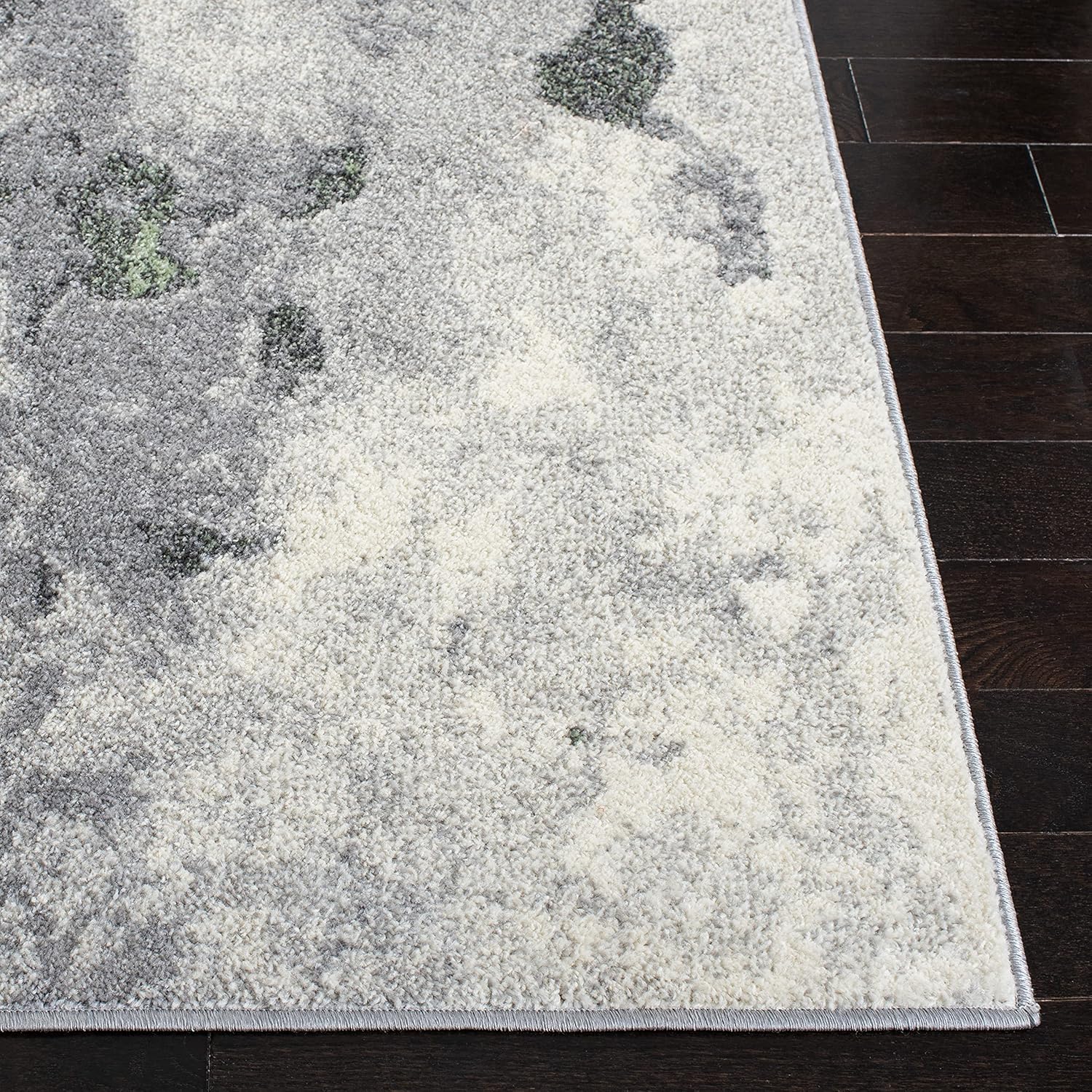 SAFAVIEH Adirondack Collection Area Rug 4' Square Green & Grey V2261