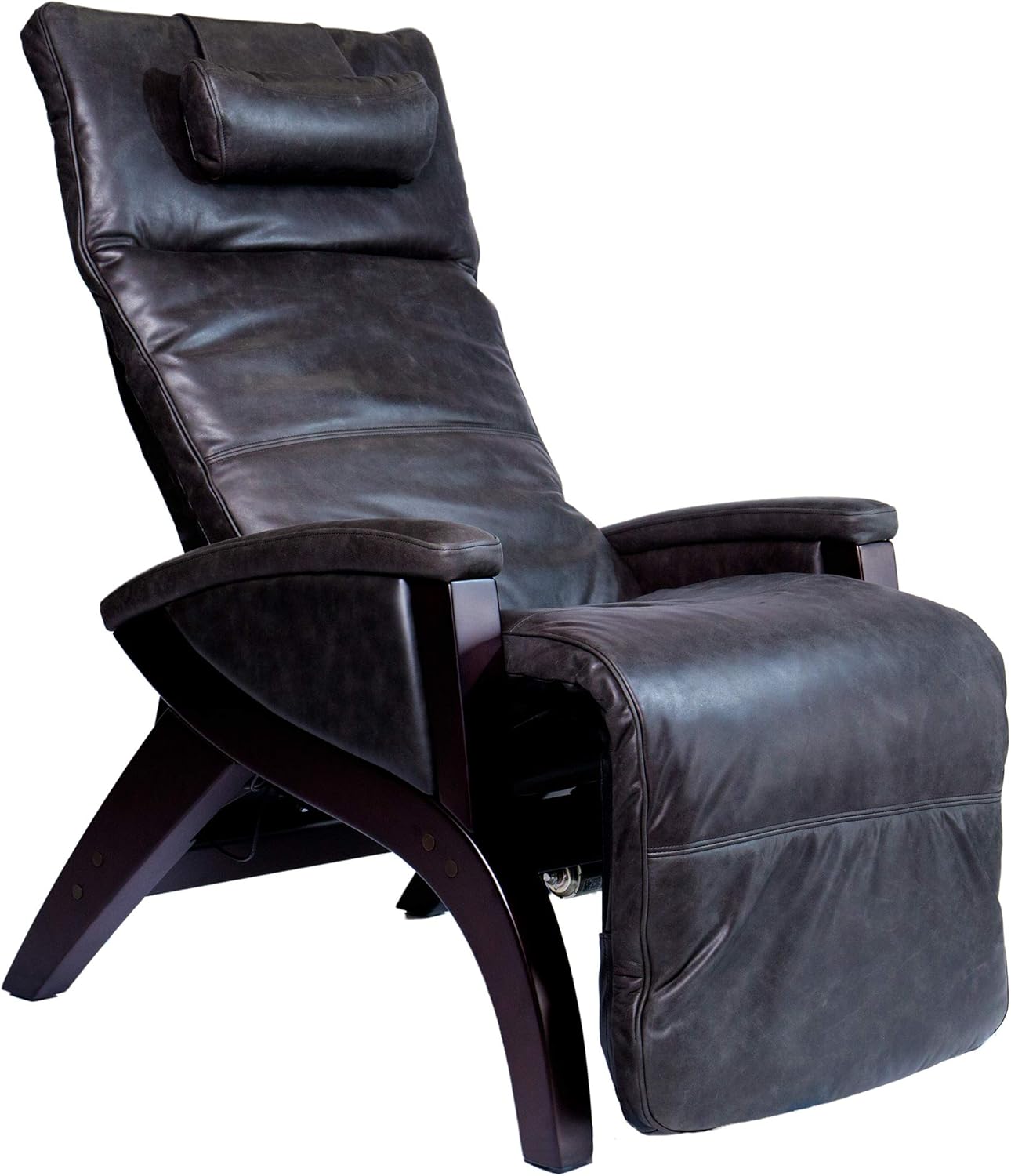 Svago ZGR Newton - The Ultimate Leather Zero Gravity Recliner (Pepper)