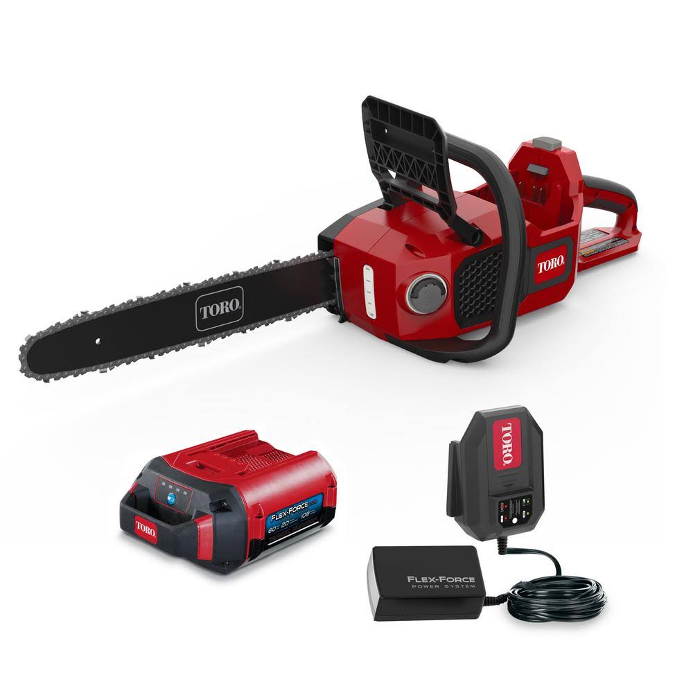 Toro 16 in. 60V Flex Force Battery Chainsaw Kit W139111