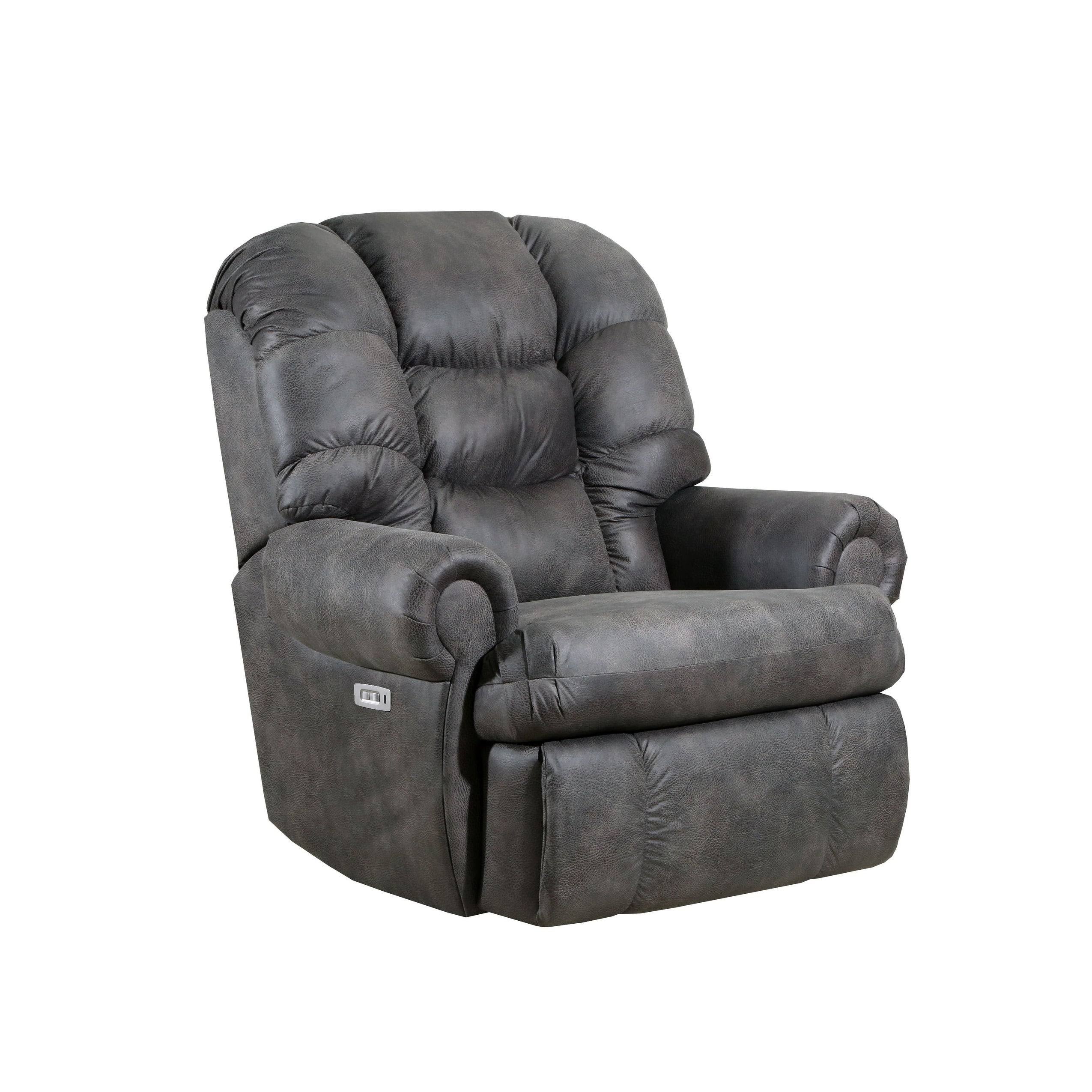 Lane Furniture Dorado Charcoal Power Wallsaver Recliner with Heat u0026 Massage