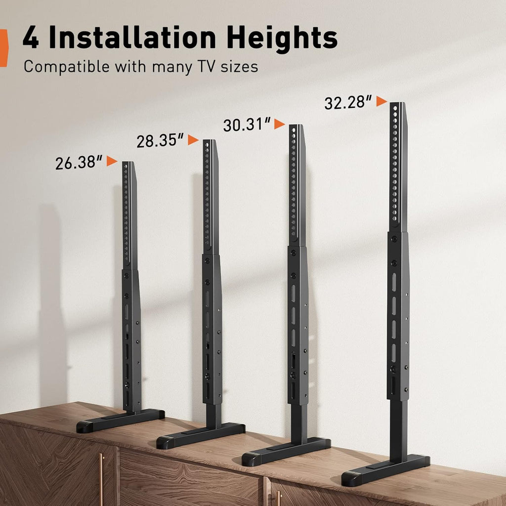 Perlegear Tabletop TV Stand for 23-55 Inch TVs L656707