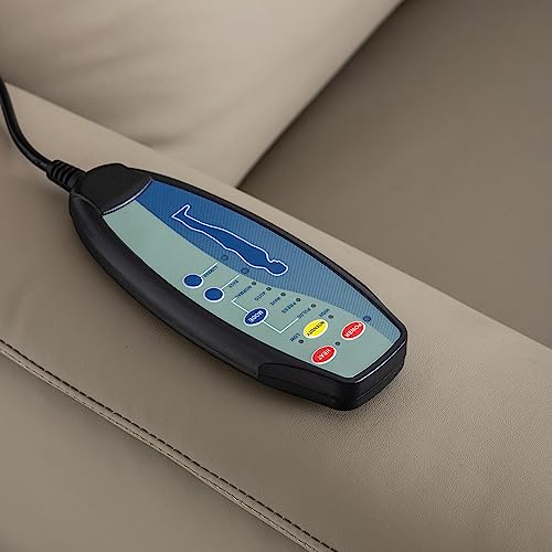 Electric Power Lift Recliner Chair with Massage for Elderly, Grey S3347