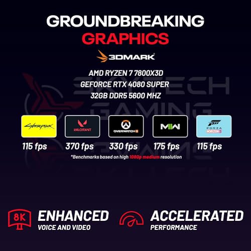 Skytech Shadow 3.0 Gaming PC Desktop, Intel Core i7, RTX 2060, 16GB RAM, 1TB SSD V578
