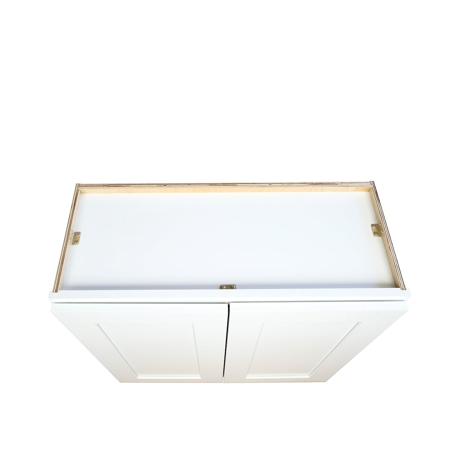 Shaker Wall Kitchen Cabinet 33" W x 12" D x 30" H, White Z58627