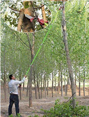 26ft Tree Pole Pruner with Saw Garden Lopper N7573