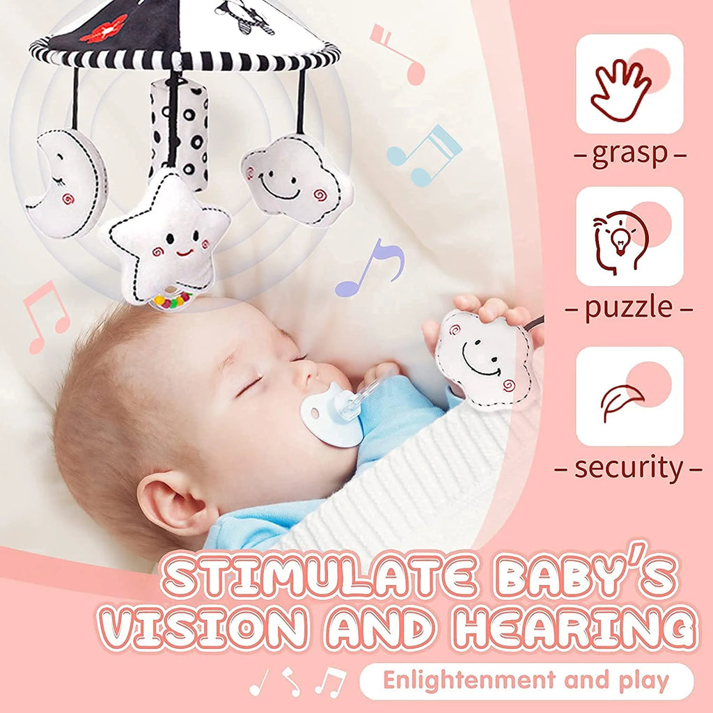 Clip-On Car Seat & Stroller Toy for Babies 0-18 Months T5437