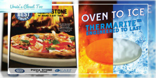 Pizza Stone with Thermarite for Crispy Crust K1973