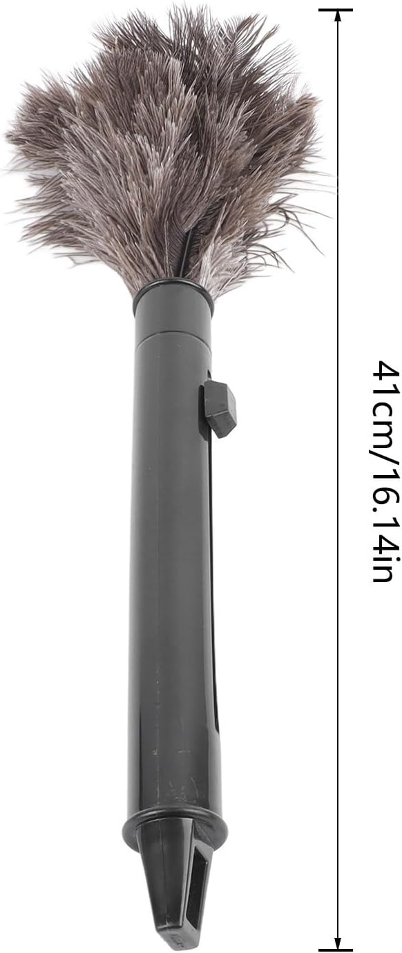Retractable Ostrich Feather Duster for Home Cleaning S500183