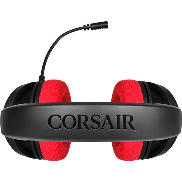 Corsair HS35 Wired Stereo Gaming Headset with Microphone - Red E358342