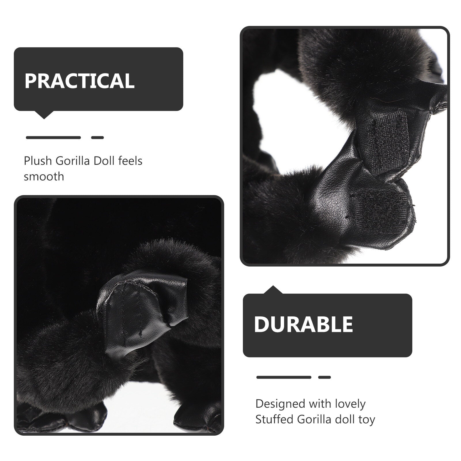 Gorilla Stuffed Doll Large Plush Toy for Children A867