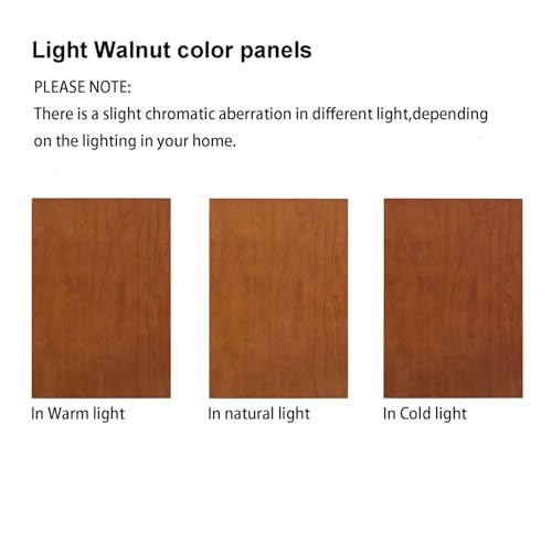 Curio Cabinet Lighted with Adjustable Shelves, Wooden Display Case, Cherry E607478
