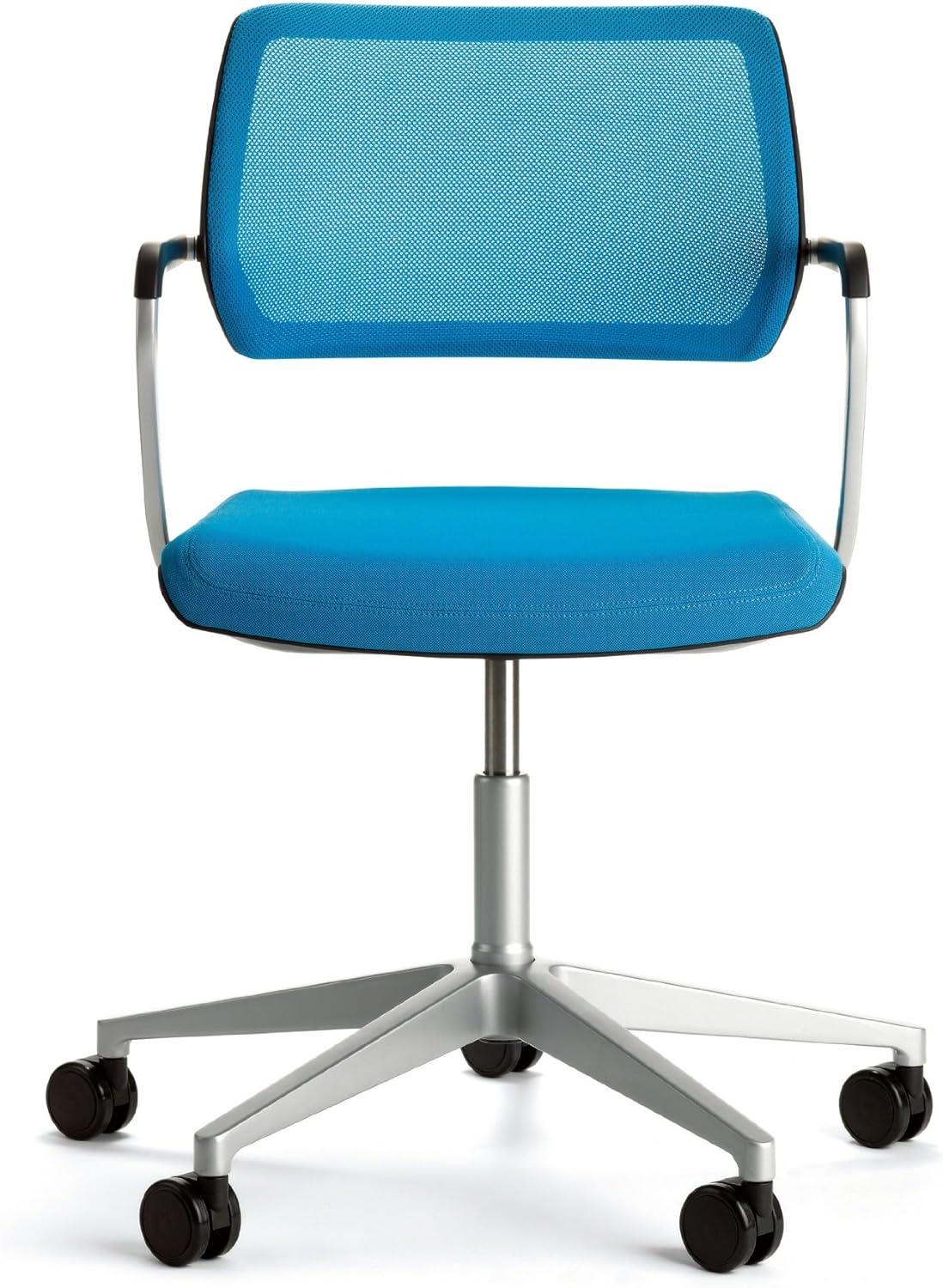 Steelcase QiVi Office Chair with Gliding Seat and Hard Floor Casters Z5376