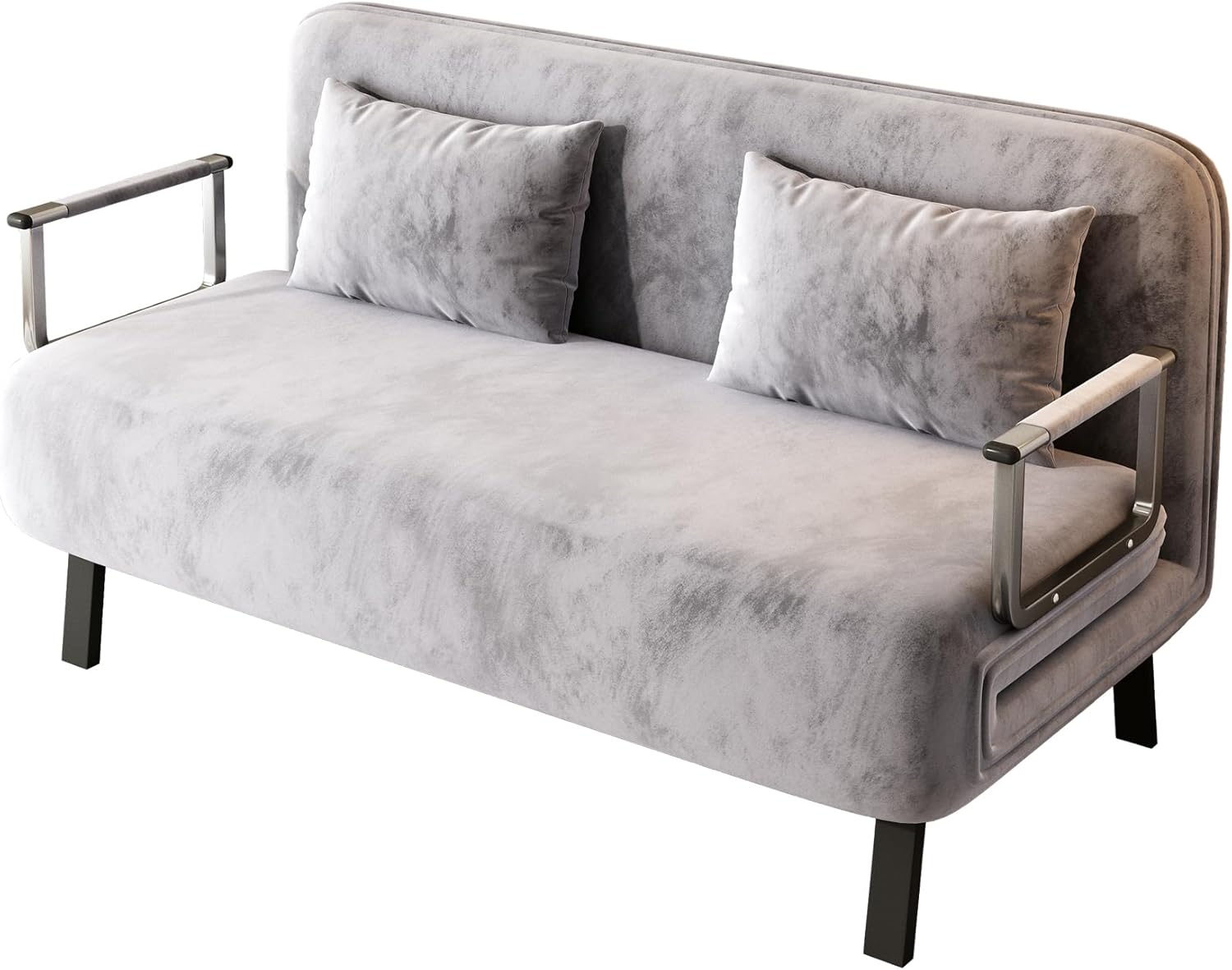 Folding Chair Bed Convertible Sleeper Sofa with Adjustable Backrest Z330037