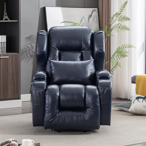 Electric Power Lift Recliner Chair with Massage & Heat for Elderly W997629