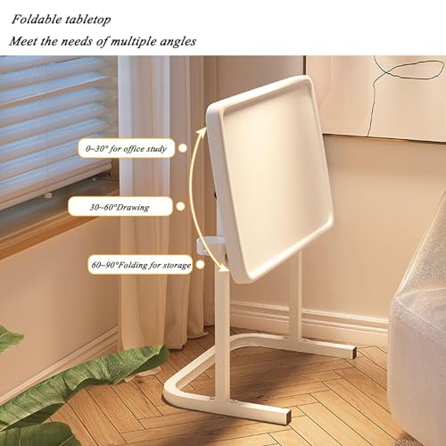 Folding Couch Table Tray with Cup Holder, Height Adjustable D76188