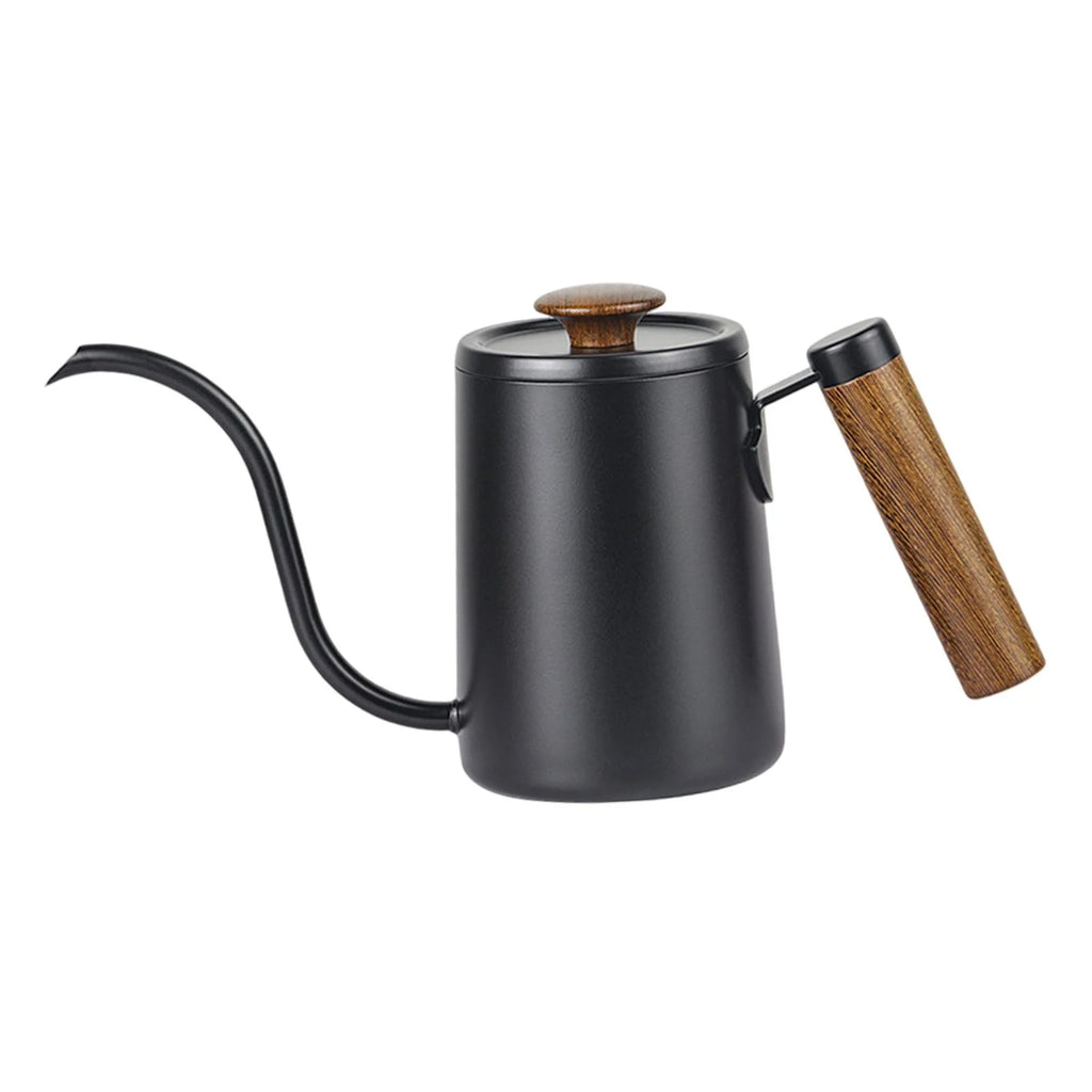 Gooseneck Coffee Kettle for Pour Over Camping Black S9507