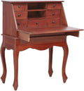 SKM Secretary Desk Brown 78x42x103 cm Solid Mahogany Wood (Weight-54KG)