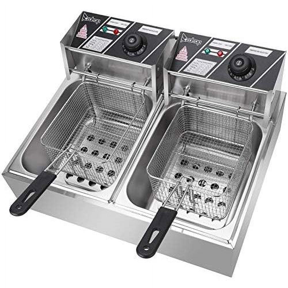12L 5000W Electric Dual Deep Fryer G67543