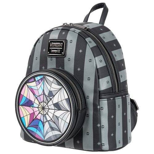 Wednesday Addams Nevermore Academy Loungefly Mini-Backpack Y618