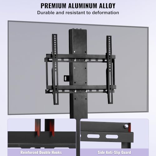 VEVOR Motorized TV Lift Stand for 26-57 inch TVs, Adjustable Height with Remote Control R26245