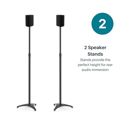 Platin Milan 5.1 Surround Sound Speaker System with WiSA SoundSend Transmitter S77458