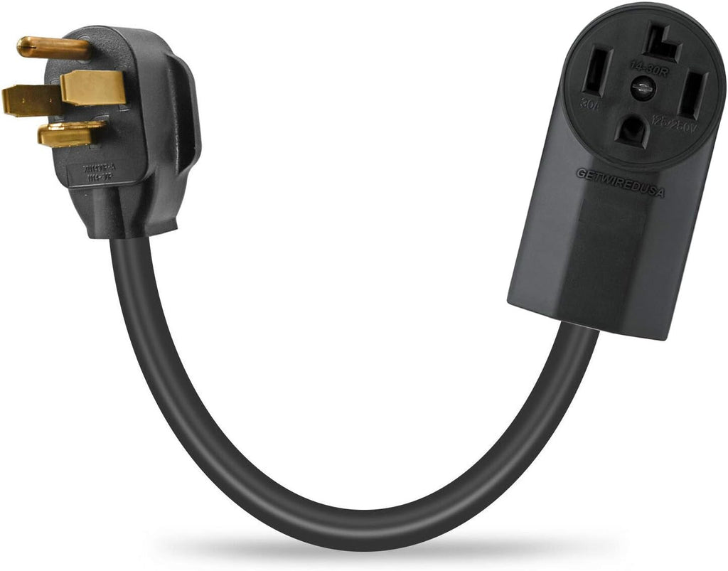 Dryer Extension Power Cord 14-30R to 14-30P 4-Prong NEMA 250V P27712