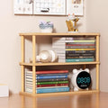 3 Tier Desktop Shelf, Desktop Organizer Shelf, Freestanding Small Bookshelf Desk Shelf Organizer, Independent Stackable Desk Organizer, Desktop Office Storage Rack Display Shelf, Desk Hutch