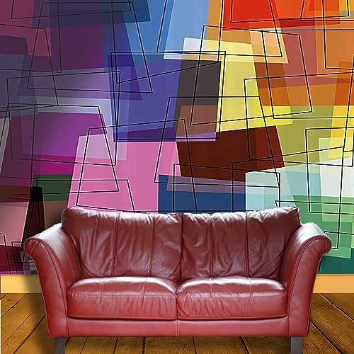 Cubicle Wallpaper for Fabric Walls Modern Art Home Decor Wall Sticker 48"x40" V187
