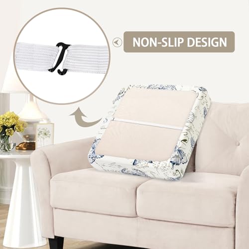 SearchI Waterproof Couch Cushion Covers Replacement, Washable Sofa Slipcovers, Light Grey F432379