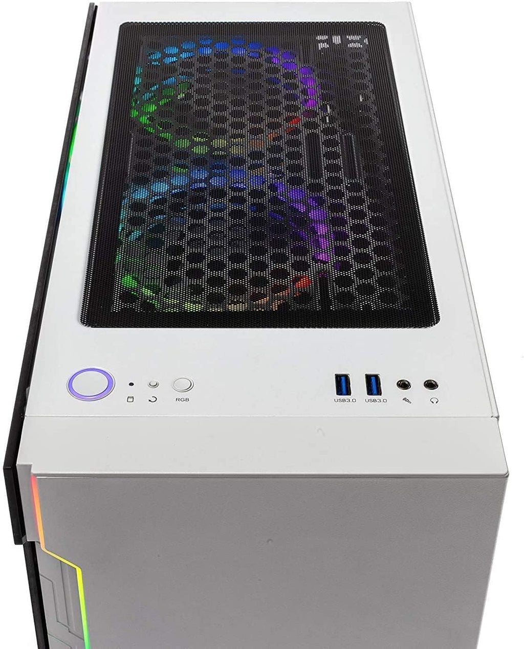 Skytech Gaming Archangel 3.0 Gaming PC Desktop, Intel Core i5, RTX 3060, 16GB RAM, 1TB SSD, White P623